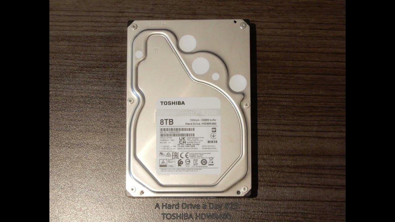 8TB hard drive